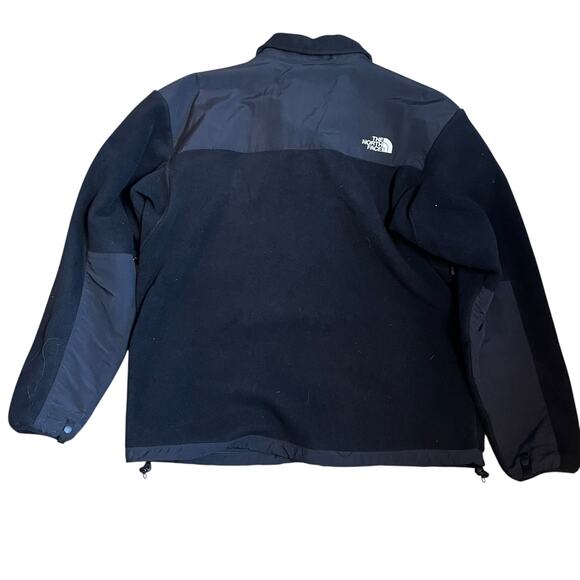 The North Face Men’s Blk/Grey Denali Fleece Jacket Sz L Polartec Full Zip Hiking - Picture 3 of 7